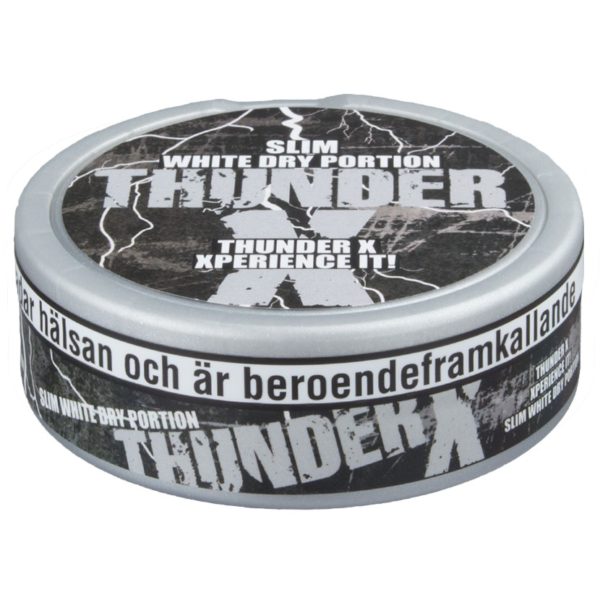 THUNDER X Slim White Dry